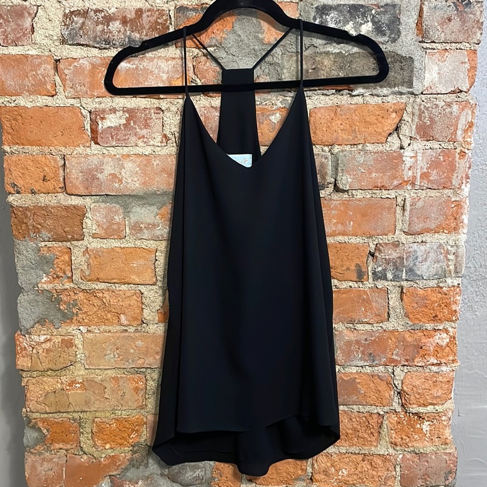 Veronica M. Strappy Chiffon Tank
